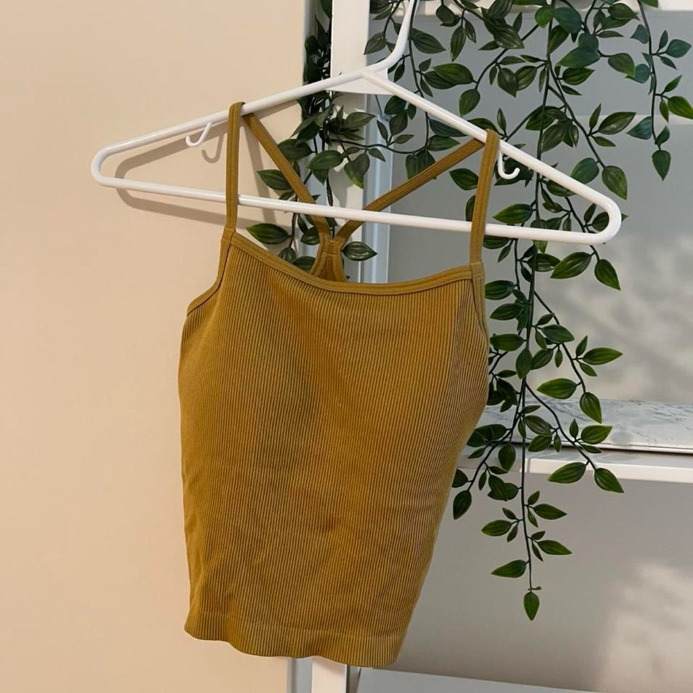 Uniqlo Mustard Camisole Top